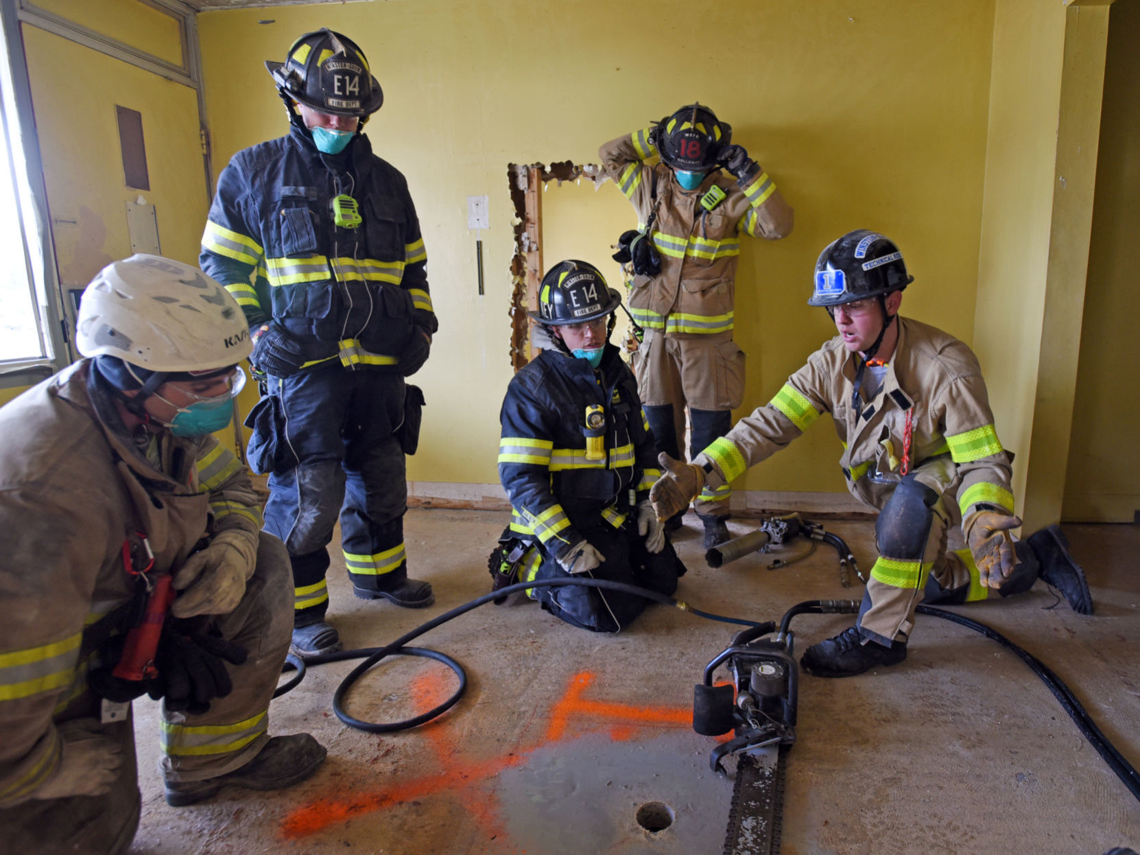 WSFD structural collapse training